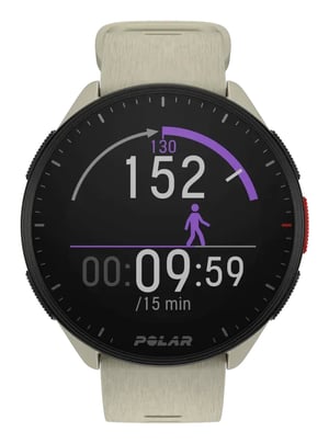 Polar Pacer 3.05 cm (1.2") MIP 45 mm Digital 240 x 240 px White GPS