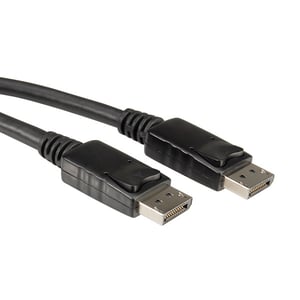 VALUE 11.99.5604 DisplayPort-kabel 7,5 m Svart