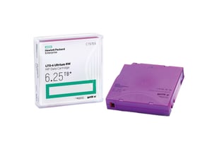 HPE LTO-6 Ultrium 6.25TB RW Non Custom Labeled 20 Data Cartridges with Cases Pusta taśma danych 1,26 cm