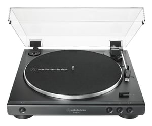 Audio-Technica AT-LP60XUSB Skivspelare med remdrift Grå, Metallic Helt automatisk