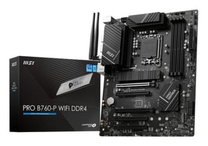 MSI PRO B760-P WIFI DDR4-Mainboard LGA 1700 ATX