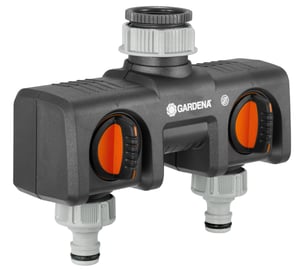 Gardena 8193-20 Garden Hose Connectors, Black, Orange, 1 pc.