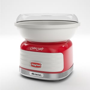 Ariete ARI-2973-RD maskin för tillverkning av sockervadd Röd, Vit 500 W