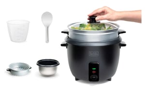 Black & Decker BXRC1800E Schnellkochtopf 1,8 l 700 W Schwarz