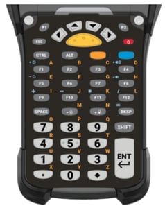 Zebra KYPD-MC9343FN-01 tangentbord för mobila enheter, alfanumeriskt, engelska, svart, grått