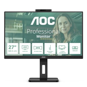 AOC Q27P3QW monitor komputerowy 68,6 cm (27") 2560 x 1440 px Quad HD Czarny