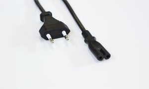 Wantec 7920 kabel zasilające Czarny 0,2 m CEE7/16