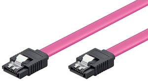 Microconnect SAT15003C SATA Cable, 0.3 m, 7-pin SATA, Purple