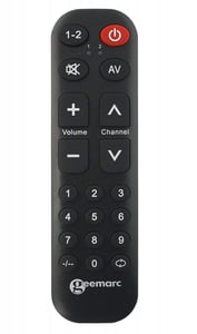 Geemarc Telecom TV10 TV-Fernbedienung – Tasten drücken