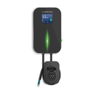 Extralink BS20-BA-22kW-APP Electric Car Charger, Type A 32A, 22kW, 3-phase, LCD screen, app, 6.1m