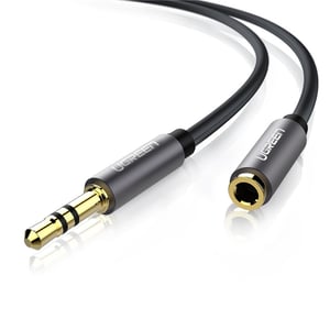 Ugreen 10594 kabel audio 2 m 3.5mm Czarny