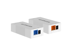 Lanview LVN-100MB-POE30W-EXTENDER-800M przedłużacz sieciowy Biały 100 Mbit/s