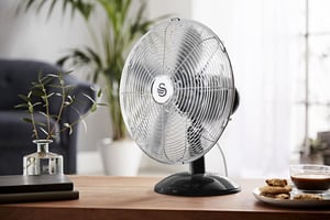 Swan SFA12620BN Home Fan, Black