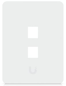 Ubiquiti UACC-WP-KEYSTONE-V-2P Rahmen für Steckdosen und Schalter, Weiß