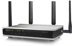 LANCOM 1780EW-4G+ trådlös Gigabit Ethernet-router, dual-band (2,4 GHz/5 GHz), svart, grå