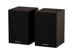 GENESIS NGS-2344 Speaker, Brown, Wired and Wireless, 20 W