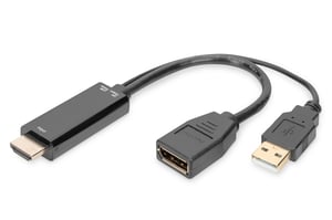 Digitus Adapter 4K HDMI - HDMI do DisplayPort