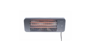 Sunred LUG-2000W utomhusvärmare, svart, elektrisk kvartsvärmare