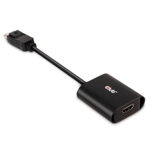 CLUB3D CAC-1085 Adapter für DisplayPort 1.4- und HDMI™ 2.1-Kabel, schwarz