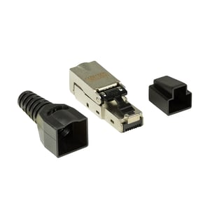 LogiLink MP0044 wtyczka RJ-45 Stal nierdzewna