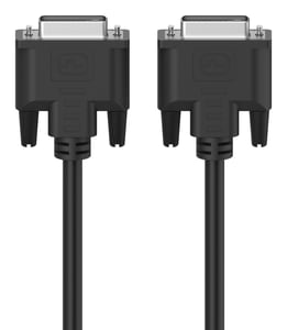 Hama 00300104 DVI-Kabel 1,5 m DVI-I Schwarz