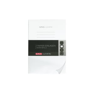Herlitz my.book A4 notebook, 40 sheets. Black, White