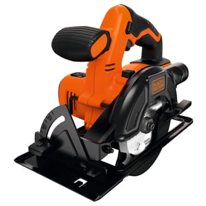 Black & Decker BDCCS18N-XJ bärbar cirkelsåg 14 cm Svart, Röd 3700 varv/min