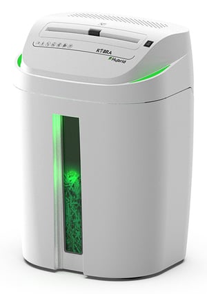 KOBRA C4-HYBRID niszczarka 55 dB 24 cm Przezroczysty, Biały