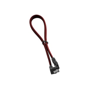 Cablemod CM-CAB-RSAT-N30KBR-R kabel SATA 0,3 m Czerwony