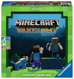 Ravensburger Minecraft Builders & Biomes Gra planszowa Płytka