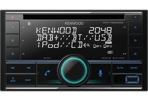 Kenwood DPX-7200DAB radio samochodowe Czarny 50 W Bluetooth