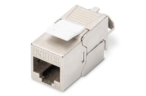 Digitus Keystone-modul CAT 6A, skärmad, verktygsfri monteringsanslutning
