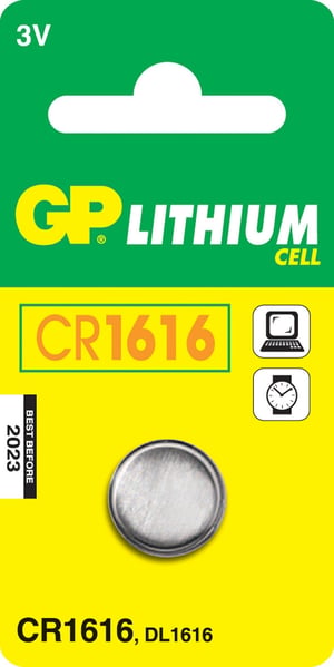 GP Batteries Lithium-Zelle CR1616 Einweg-Lithium-Batterie