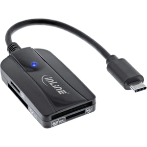 InLine 66772C czytnik kart USB 3.2 Gen 1 (3.1 Gen 1) Type-C Czarny