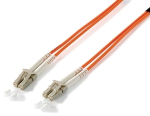Equip LC/LС 50/125 μm, 5,0 m InfiniBand-/Glasfaserkabel, 5 m, orange