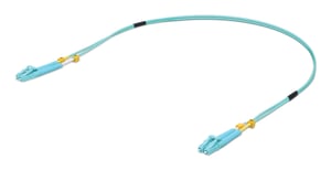 Ubiquiti UACC-OFC-MM-0.5M InfiniBand-/Glasfaserkabel 0,5 m LC LC/LC Farbe: Aqua