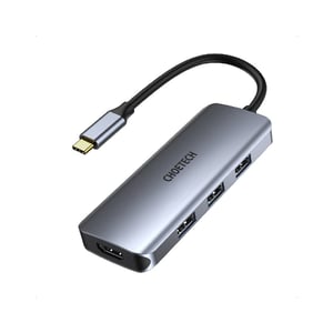 Choetech HUB-M19 USB 3.2 Gen 1 (3.1 Gen 1) Type-C Szary