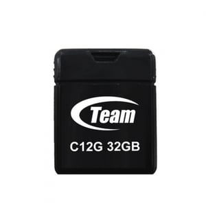 Team Group C12G 32 GB USB Type-A 2.0 Flash Drive, Black