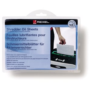 Rexel 2101948 shredder accessory, 12-pack