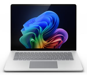 Microsoft Surface Laptop 7 Copilot+ PC Snapdragon 38,1 cm (15") pekskärm 16 GB LPDDR5x-SDRAM 512 GB SSD Wi-Fi 7 (802.11be) Windows 11 Pro Platinum