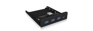 ICY BOX IB-HUB1418-I3 USB 3.2 Gen 1 (3.1 Gen 1) Type-A Hubs and Concentrators, 5000 Mbit/s, Black