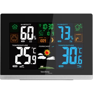 Technoline WS 6462 cyfrowa stacja meteorologiczna Czarny LCD Bateria