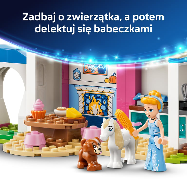 LEGO Disney Princess Zamek Kopciuszka i jej zwierzęcych przyjaciół
