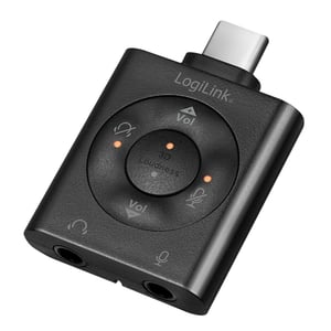 LogiLink UA0365 Audio-Konverter, schwarz