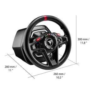 Thrustmaster T128 Czarny USB Kierownica + pedały Analogowa/Cyfrowa PC, Xbox One, Xbox Series S, Xbox Series X, Xbox One X, Xbox One S