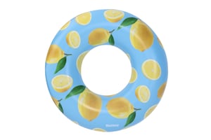 Bestway 36229 simring för pool och strand – blå, grön, gul – PVC-bild – simring