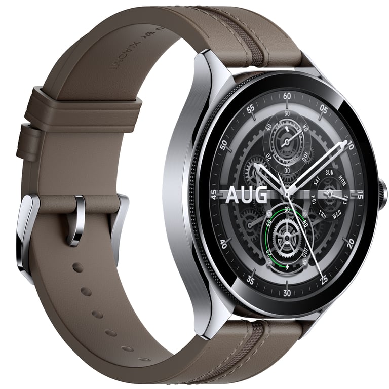 фото Смарт-годинник Xiaomi Watch 2 Pro Silver/Brown (BHR7210GL)