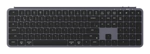 Keychron B6P-K1 klawiatura Dom/Biuro USB + RF Wireless + Bluetooth Szary