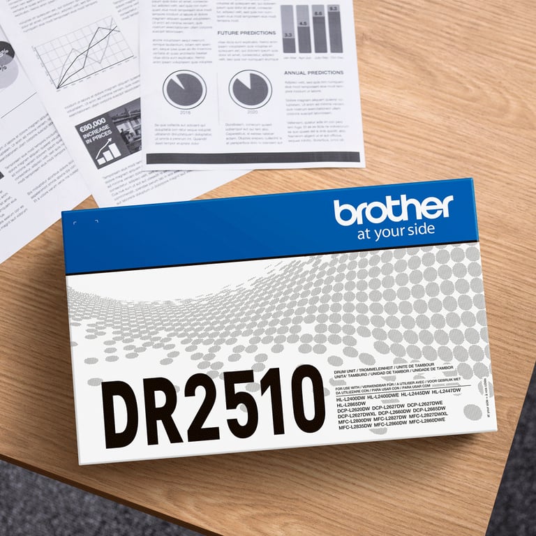 Brother DR-2510 bęben do tonera Oryginalny 1 szt.