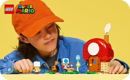 LEGO Super Mario Toad i domówka